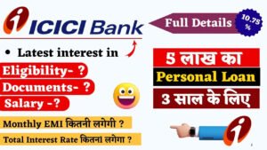 ICICI Bank Personal Loan Interest Rate 2025