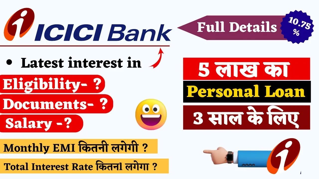 ICICI Bank Personal Loan Interest Rate 2025
