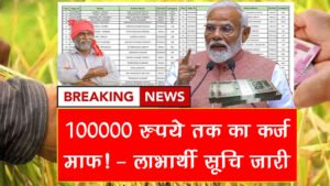 Kisan Karj Mafi Yojana List 2025